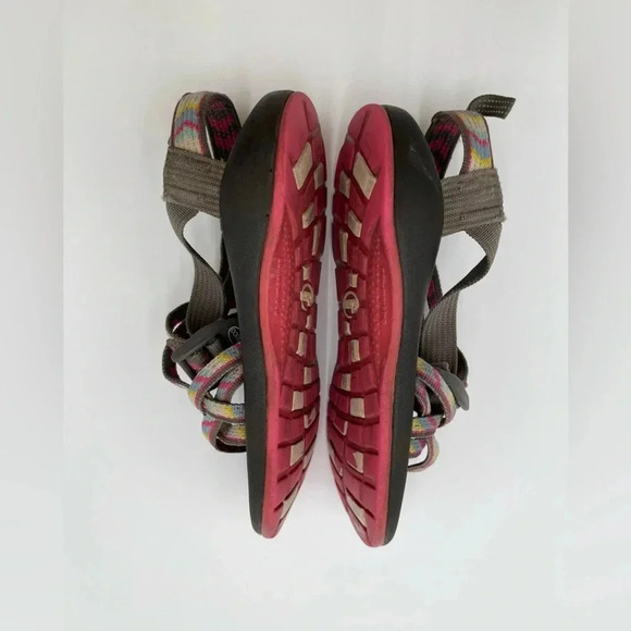 Chaco Girl's ZX1 Multicolor Strappy Sandals Size 3 Kids Outdoor Summer Hiking - Picture 9 of 13